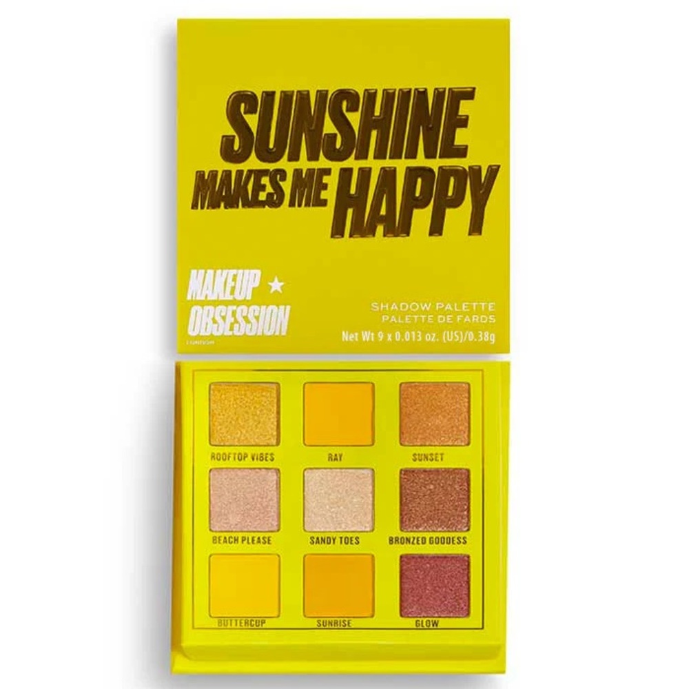 Makeup Obsession Sunshine Eyeshadow Palette